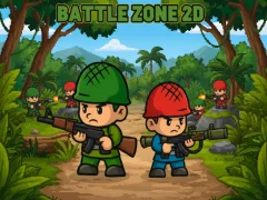 Spel Battle Zone 2D på nätet