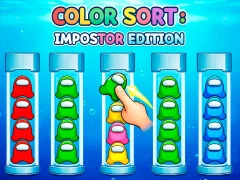 Spel Color Sort: Impostor Edition på nätet