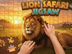 Spel Lion Safari Jigsaw på nätet