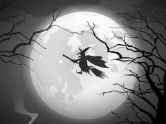 Spel The Night Of the Witches Jigsaw på nätet