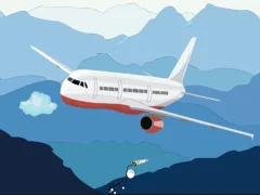 Spel Stickman Escape - Plane and Ship på nätet