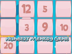 Spel Memory Game With Numbers på nätet