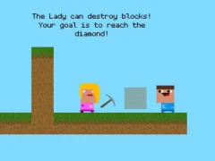 Spel Lady And Nubik Build And Dig på nätet
