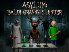 Spel Asylum: Baldi Granny Slender på nätet