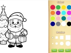 Spel Christmas Coloring Book For Kids på nätet