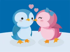 Spel Cute Penguin Puzzle på nätet