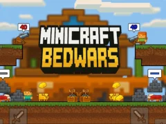 Spel Minicraft Bedwars på nätet