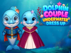 Spel Dolphin Couple Underwater Dress Up på nätet