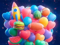 Spel Merge 3D - Match 3 Balloons på nätet