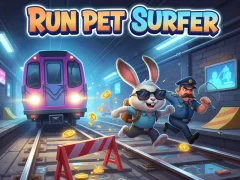 Spel Run Pet Surfer på nätet