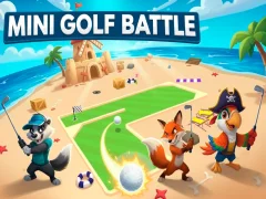 Spel Mini Golf Battle på nätet