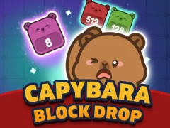Spel Capybara Block Drop på nätet