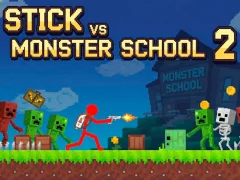 Spel Stick vs Monster School 2 på nätet
