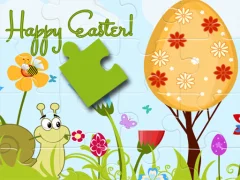 Spel Happy Easter Puzzle på nätet