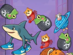 Spel Brainrot Merge Drop Puzzles på nätet