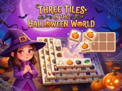 Spel The Three Tiles in the Halloween World på nätet