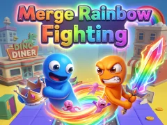 Spel Merge Rainbow Fighting på nätet