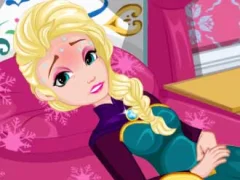 Spel Elsa Stomach Virus på nätet