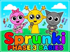 Spel Sprunki baby PHASE 3 på nätet