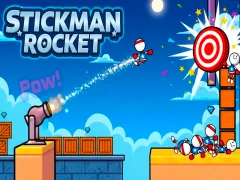 Spel Stickman Rocket på nätet