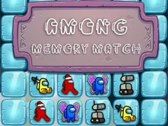 Spel Among Memory Match på nätet
