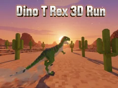 Spel Dino T Rex 3D Run på nätet