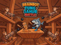 Spel Brainrot Tung Sahur Battle på nätet