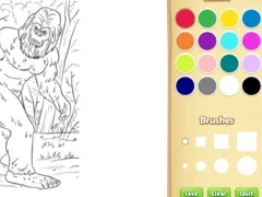 Spel Bigfoot Coloring Book på nätet