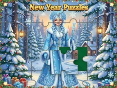 Spel New Year Puzzles på nätet