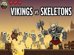 Spel Vikings Vs Skeletons på nätet