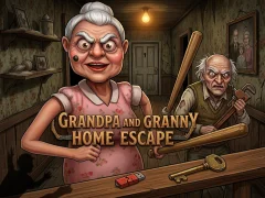 Spel Grandpa And Granny Home Escape på nätet