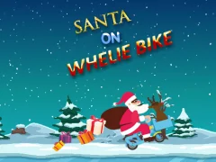 Spel Santa On Wheelie Bike på nätet