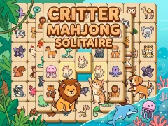 Spel Critter Mahjong Solitaire på nätet