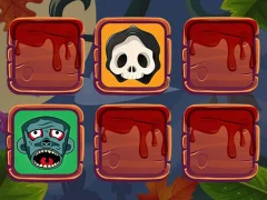 Spel Halloween Faces Memory på nätet