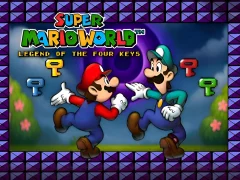 Spel Super Mario World Legend of the Four Keys på nätet