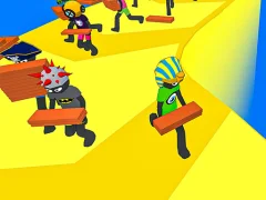 Spel Stickman Planks Fall på nätet