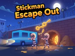 Spel Stickman Escape Out på nätet