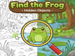 Spel Find the Frog Hidden Objects på nätet