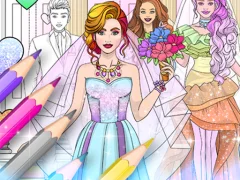 Spel Wedding Coloring Dress Up på nätet