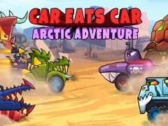 Spel Car Eats Car: Arctic Adventure på nätet