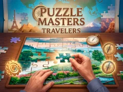 Spel Puzzle Masters: Travelers på nätet