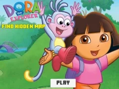 Spel Dora the Explorer: Find Hidden Map på nätet