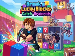 Spel Break a Lucky Blocks: Catch Brainrots på nätet
