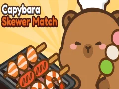 Spel Capybara Skewer Match på nätet
