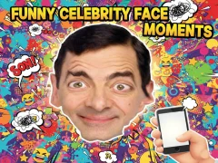 Spel Funny Celebrity Face Moments på nätet
