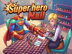 Spel Super hero Nail på nätet