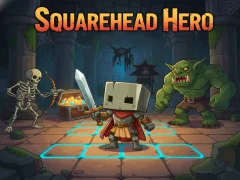 Spel Squarehead Hero på nätet