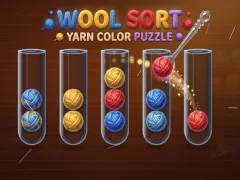 Spel Wool Sort Yarn Color Puzzle på nätet