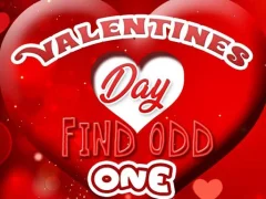 Spel Valentines Day Find Odd One på nätet