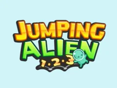Spel Jumping Alien 1.2.3 på nätet